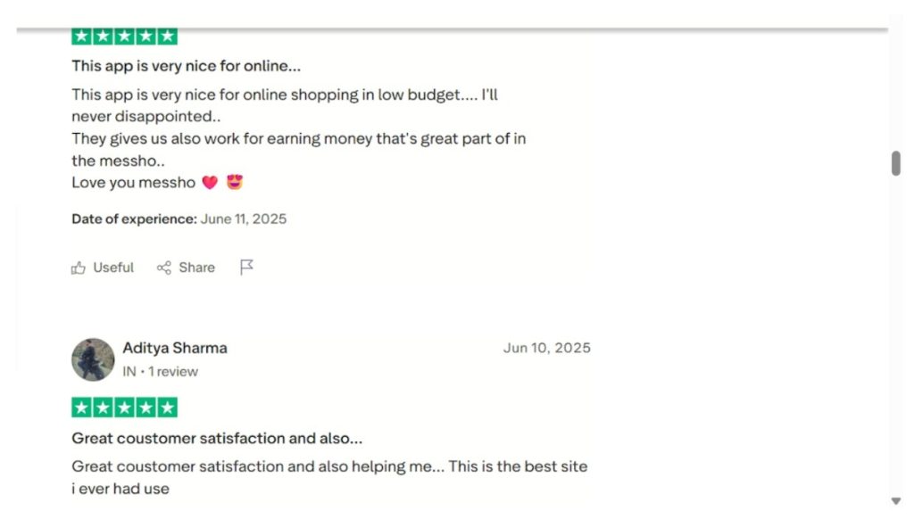 Meesho Trustpilot Honest Reviews Meesho Trustpilot Honest Reviews