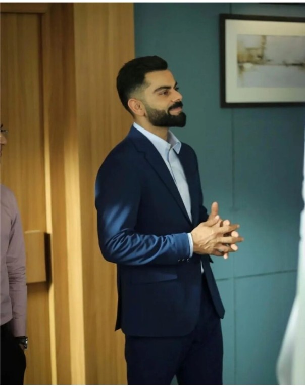 Virat Kohli formal look Virat Kohli formal look